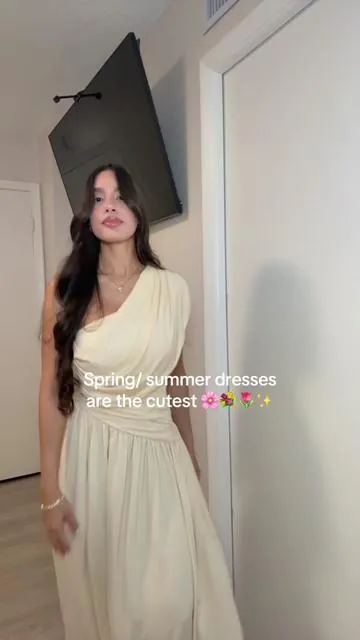 The perfect summer dress 🌸🌷💐💛✨ #easterdress #summerdress #springfashion #summerfashioninspo #tiktokshopspringglowup 