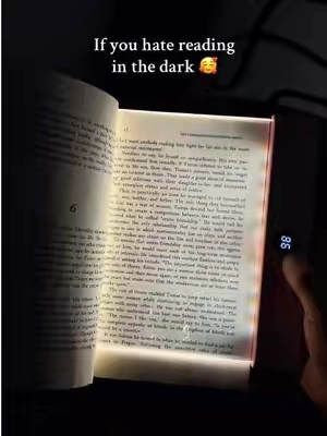 I can read without waking him up🌙 This is so perfect for reading lover,make night reading so much cozy ✨ #booklight #booklover #nightreading #readinglist #fyp