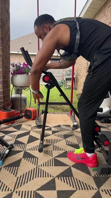 Relife Sports Adjustable Ab Trainer Machine with LCD Monitor, Knee Protection, Foldable Ab Exercise Machine for Arm and Buttocks-Core & Ab Trainer at Home Gym-dealsforyoudays Abdominal Training Equipment.  #tiktokcreatorpicks #tiktokshopstockup #tiktokshopmothersday #abmachine 