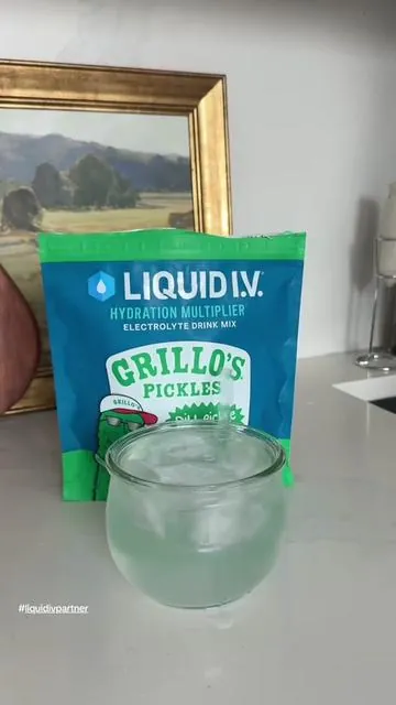 i’m sorry but this is glorious @Liquid I.V. #liquidivpartner #dillpickle #electrolytes #tiktokshopcreatorpicks 