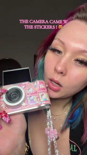 THIS IS NOT A DRILL 😭 #y2kaesthetic #retrocamera #pinkaesthetic #pinkcamera 