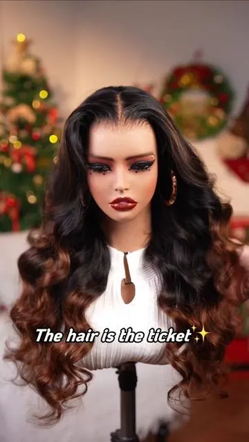 No glue, no stress, just put on and slayyy!!💃🏿🔥✨🛍️#luvmehair #hairtok #beginnerfriendly #softglam #brownwig #ootd #humanhair #gluelesswig #blackgirlmagic #hairstyle #outfitinspo #wigforbeginners #loosewave