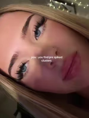 and now i can’t stop looking at them #lashclusters 