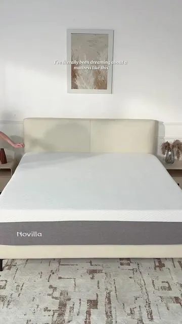 Congratulations on finally finding your hit mattress✨#novilla #memoryfoam #coolingmattress #tiktokshop 