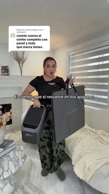 Replying to @zoila.hidalgo.mer Esto no es un lujo, es tranquilidad 🙌 Esta EcoFlow te mantiene lo esencial funcionando #ecoflow#delta3classic#tiktokshopcreatorpicks#tiktokshopspringglowup#greenish  