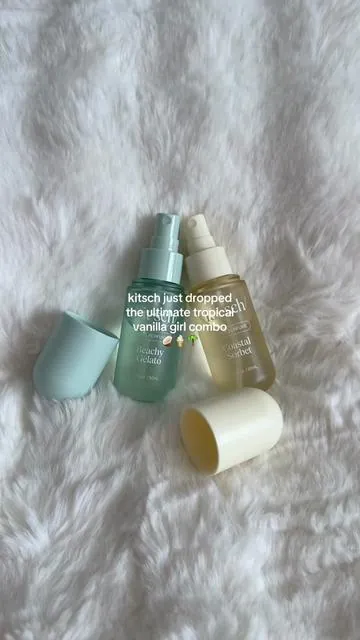 use code KITSCHSPRING for $$ off 🤍 the ultimate tropical vanilla girl duo kitsch perfume tiktok shop #tiktokshopcreatorpicks #greenish #tiktokshopstockup #tiktokshopmothersday #kitschsuperbrandday kitsch beachy gelato coastal sorbet best summer vacation scent sunkissed beach vanilla girl fragrance gift ideas for her gifts for mom maehni
