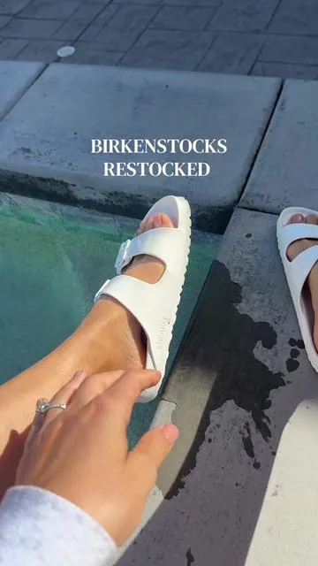 #qvc #birkenstocks #restock #sandals #tiktokshopcreatorpicks 