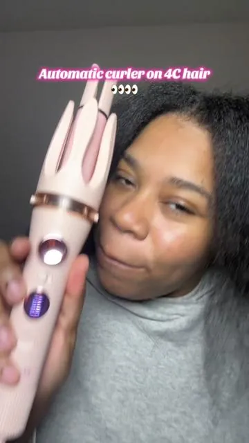 Im just happy I don’t gotta pay $$$ at the salon for curls! 😩🙌🏾  We got curls at the house 😂😂 #mayeya #4chair #haircurlingtutorial #4chairstyles #automaticcurler 