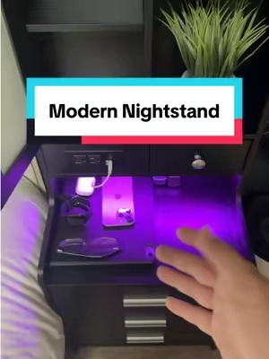 #nightstand #bedsidetable #tiktokshopspringglowup 