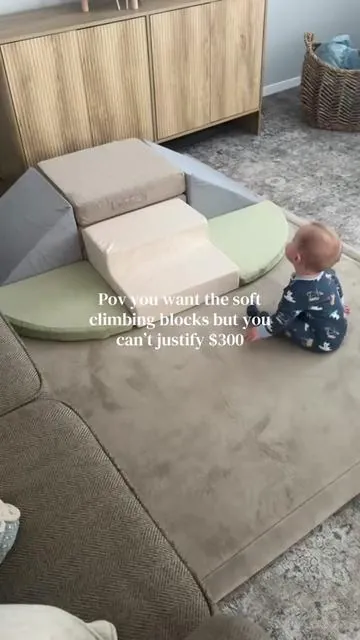 It’s great quality and he loves it! #climbingblocks #montessorimom #montessori #tiktokshopcreatorpicks 