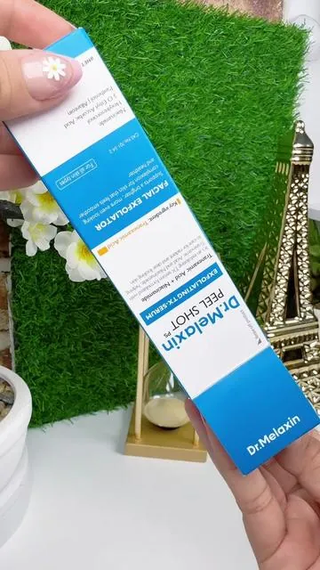 Exfoliante facial de Dr Melaxin #drmelaxin #drmelaxinpeelshot #exfoliante