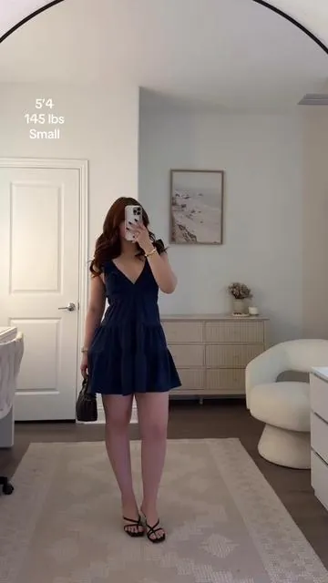 This dress is sooo cute! 🤍✨ #ootd #ootdinspo #outfitideas #casualoutfits #fashiontiktok 