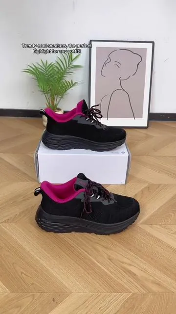 Versatile sneakers, look amazing no matter how you style them! #comfortableshoes #trendyshoes #Sneakers#sneakertok #comfyshoes