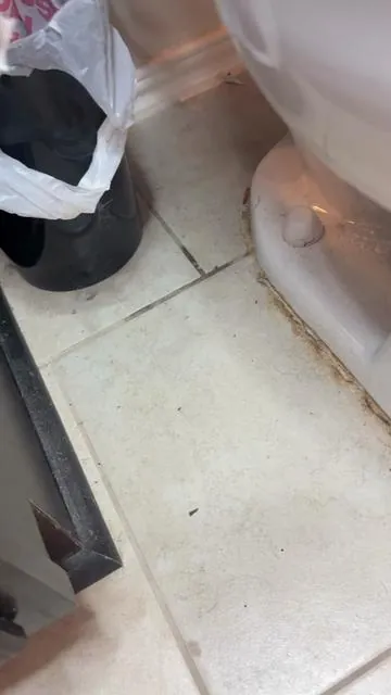 An unfortunate follow up to my original bathroom clean video #deepclean #landlord #springcleaning #bathroomclean #cleaningtools 