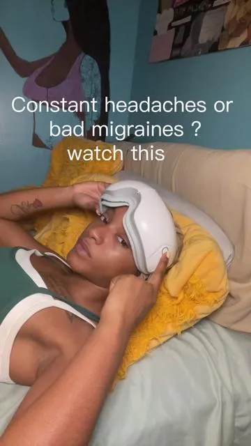 I low-key can’t wait to get a headache now so I can use this 😂😂 #nektechmassager  