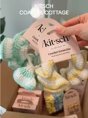 NEW Coastal Cottage collection is here 🤍💐🏡 @Kitsch #coastalcottage #coastal #butteryellow #kitsch #kitschsuperbrandday 