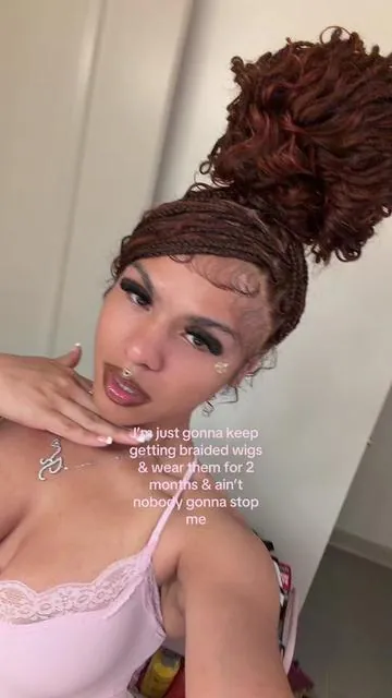 Watch evb think im fr 😭#braidedwig #tiktokshop #boxbraids #knotlessbraids #bohoknotlessbraids 
