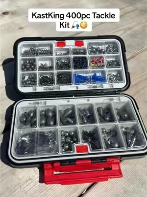 This 400pc Tackle Kit from @KastKingUSA is loaded with all your fishing essentials!😮‍💨🐟#fishinggear #fishingessentials #kastkingusa #bassfishing #TikTokShopCreatorPicks 