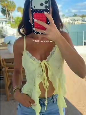 The it girl top!!!! I’ll be in this all summer long @Cider @CiderEssentials 