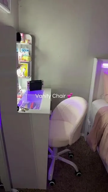 La silla que necesitas para tu vanity #tiktokshopcreatorpicks #vanitychair #vanitydesk #furniture 