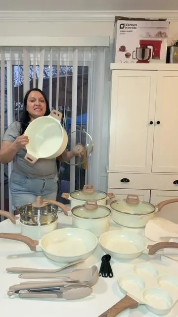 Ollas y sartenes antiadherentes #nonstick #ollas #sartenes #kitchen #tiktokshopcreatorpicks 