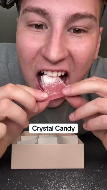 Crystal Candy #candy #sugar #crystalcandy #snacks  #dessert 