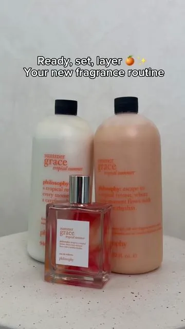 Your new go-to summer scent combo is here from @philosophy ☀️🍊 Shop this 3-piece layering set now in our TikTok shop!