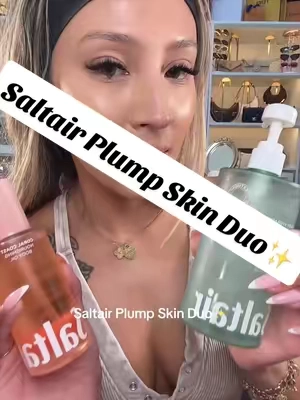 💗🧴Saltair Plump Skin Duo✨#ad #saltair #tiktokshopstockup #tiktokshopmothersday#tiktokshopcreatorpicks  Posted on 04/13/2026 | Prices & promos were accurate at time of posting but may change. This is my personal testimony. Results may vary.  @Saltair Body 