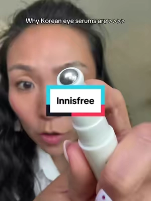 Our eyes are VERY sensitive so we must be using high quality products! #innisfree #innisfreepartner #innisfreeeyeserum 