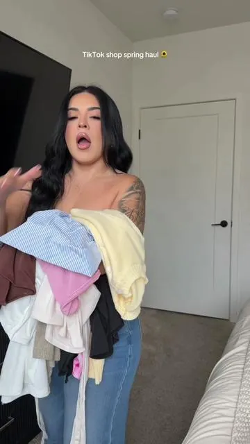 TikTok shop coming through again ✨ #TikTokShopHaul #TikTokShopFashion #springoutfits #outfitinspo #tiktokshopcreatorpicks 