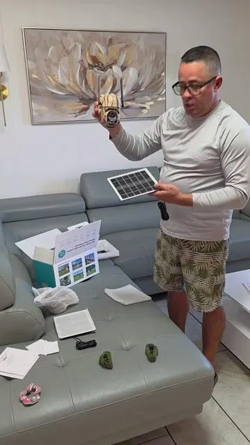 Cámara de seguridad sin WiFi 😳 #camaraseguridad #4g  #HomeSecurity #tiktokshopcreatorpicks  #SmartHome 