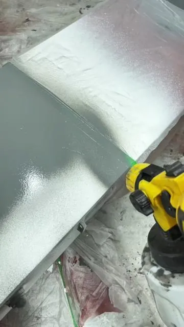 This paint sprayer delivers even, professional finishes.Works with water-based and oil-based paints.Easy to use, simple to clean with water.Great for furniture, walls, fences and DIY projects.High efficiency, great value for money.#spraypaint #painting #DIY#spraygun #foryoupage