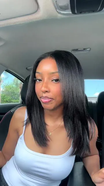 It’s literally giving…. Grown from the scalp!!!😊 @UNice Hair @UNICE @UniceHairCo #tiktokshopstockup #summervibes #unice #naturalhair #yakistraight 
