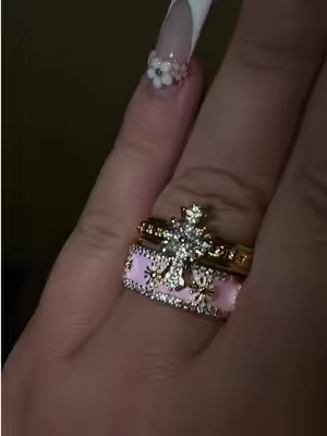 #jewelrytiktok #jewelrytok #luxury #ringset #ringstacking 