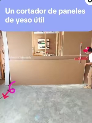 Un cortador de paneles de yeso útil#bluecollar #TikTokShopSpringGlowUp #drywaller #diyer #drywallcutter 