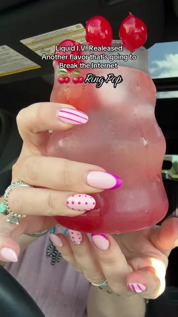 Liquid I.V. Trying to Break the Internet with this iconic Drop RING POP… Flavor … 🍒 #liquidiv #liquidivpartner #ringpopliquidiv #tiktokshopcreatorpicks #TikTokshopStockUp @Liquid I.V. 