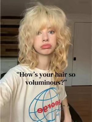 Did someone say 80s hair?! #girltok #hairhacks #hairtok #alttiktok #hairtips @@boldify 