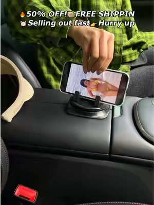 Car Navigation Mount, Multi-Functional Car Mount, 360° Rotatable and Adhesive #phoneholder #navigation #carmount #carphoneholder #brackets 