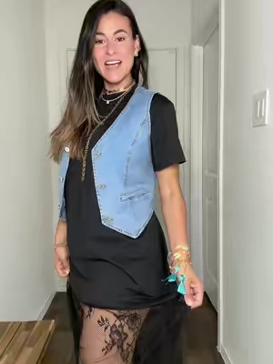 Este vestido es tan increíblemente lindo m! #countryoutfit #concertoutfit #lacemaxidress #tshirtdress #tiktokshopstockup @Arssm 