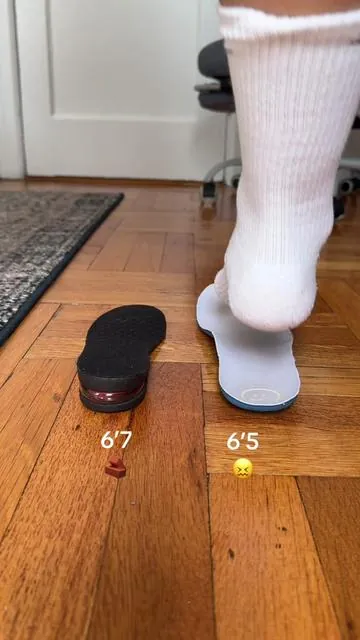 These are actually SO comfortable! #insoles #footpain #shortking #plantarfasciitis #walking