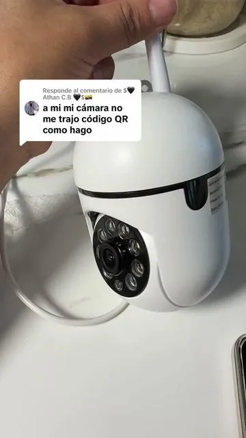 Respuesta a @$🖤 Athan C.B 🖤$🇪🇨 aprende a conectar la camara de seguridad con cualquier telefono #concta #camaradesecuridad #escaneador #camaradeseguridad 