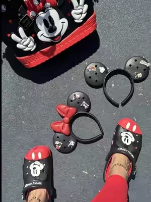 @Crocs just dropped the Crocs Mickey Mouse Ears and the Crocs Minnie Mouse Ears.  This Crocs Disney drop on the Mickey Mouse Headband and Minnie Mouse headband is insane.  So if you need adult Mickey Mouse ears or kids Mickey Mouse ears… these are limited stock for a LIMITED EDITION DISNEY DROP.  #crocs #mickeymouse #mickeyears #disneystyle #tiktokshopcreatorpicks 