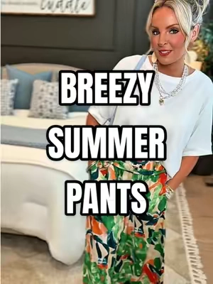 Summertime MUST! Lightweight, breezy, and so comfy. 