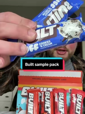 Built sampler pack! #builtbar #builtproteinbar #built 