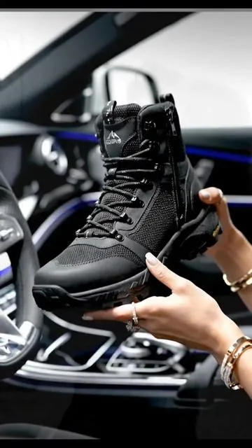 【WIDE FIT】NORTIV 8 Men's Military Tactical Boot Wide Fit Lightweight Comfortable All-Day Work Hiking Boots with Side Zipper & EVA Rubber Sole for Trekking Camping #shopnow #tiktokviral #tiktokmademebuyit #tiktokshop #shoes #buynow #usa #streatwear 