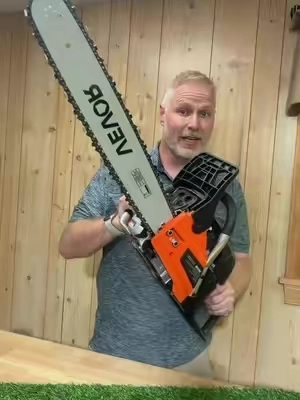 58cc Gas Chainsaw 20 Inch Power Cutter High Performance Wood Cutting Saw For Tree Trimming Land Clearing Farm Work #TikTokshopCreatorPicks #TikTokShopSpringGlowUp #BigDreamsStartSmall #ChainsawPower #OutdoorTools @VEVOR Store 