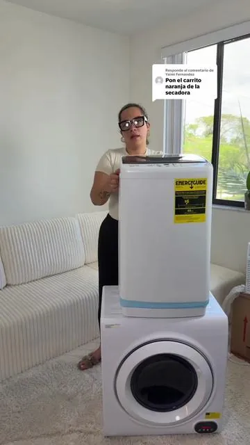 Respuesta a @Yaimi Fernandez Lavadora y secadora automática en un solo video… esto es lo que necesitas si quieres olvidarte del estrés de lavar 🙌✨ todo más práctico, más rápido y con un resultado que de verdad se siente en tu ropa.  #L#LavadoraYSecadoraH#HogarInteligenteOfertasTikTok 