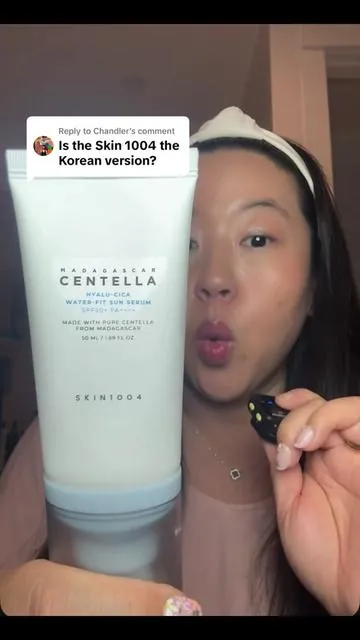 Replying to @Chandler there are only a few shops that still sell the original Korean SKIN1004 sunscreen #skin1004sunserum #tiktokshopcreatorpicks #koreansunscreen #tiktokshopstockup #bigdreamsstartsmall 