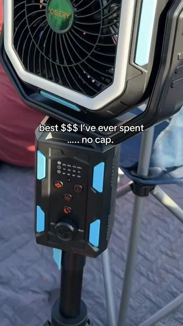This is the Mother’s Day gift she’ll use way beyond one day 😮‍🔥💐✨ The @Ogery USA 4-in-1 Camping Fan is the practical upgrade every mom didn’t know she needed. Whether she’s relaxing on the patio, traveling, gardening, or dealing with hot summer days, this fan keeps her cool, comfortable, and ready anywhere. If you want a gift that’s thoughtful and useful… this is your answer. 💖 Perfect for: • Mother’s Day gifts • Patio, porch & backyard lounging • Travel, camping & road trips • Bedroom, desk & everyday comfort ✨ Why she’ll love it: • Massive 30000mAh rechargeable battery • 4-in-1 design: fan + LED light + tripod + remote • 270° pivot + oscillating head for full airflow • Cordless, portable, and easy to use anywhere This is the kind of gift she’ll thank you for all summer long. If it’s still in stock… don’t wait. #ogery #Tiktokshopstockup #PortableFan #tiktokshopmothersday #CampingFan