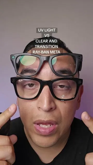 This is how transition Ray-Ban Meta Glasses work. #rayban #meta #smartglasses  *final price / shipping / coupons / discounts may differ based on your TikTok account, available coupons, and current promotions. Always refer to product listing for up-to-date offers.
